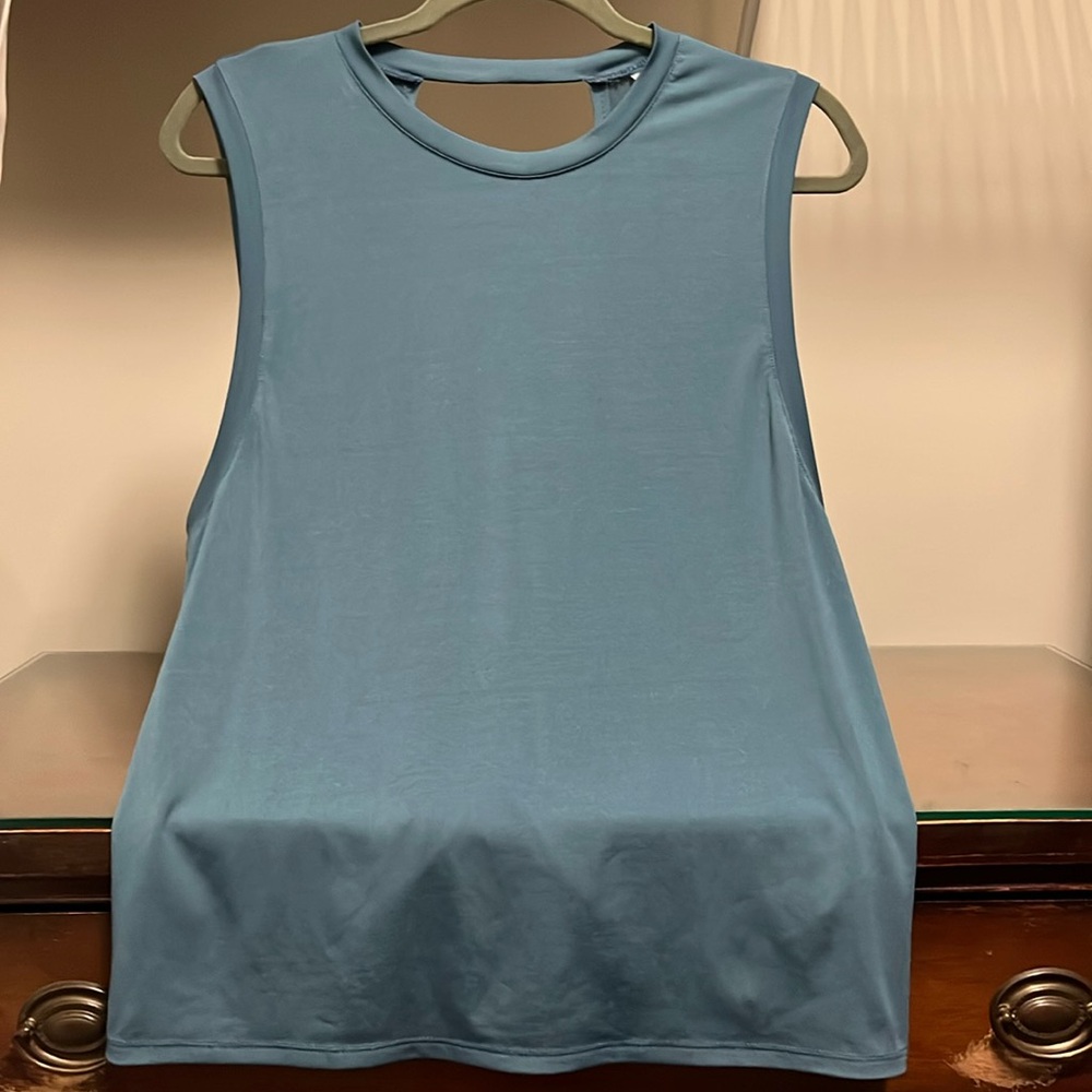 Fabletics Women's Size Small Dark Teal Backless Tank